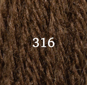 Appletons Wool Yarn - Brown Olive 311 - 316 - HM Nabavian