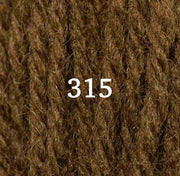 Appletons Wool Yarn - Brown Olive 311 - 316 - HM Nabavian
