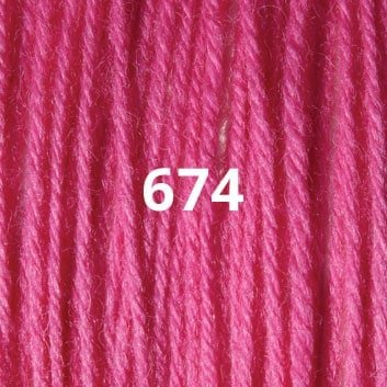Appletons Wool Yarn - Bubble Gum 671 -676 - HM Nabavian