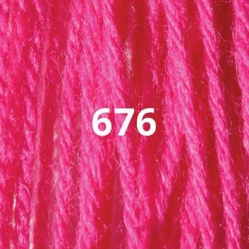 Appletons Wool Yarn - Bubble Gum 671 -676 - HM Nabavian