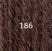 Appletons Wool Yarn - Chocolate 181 - 187 - HM Nabavian