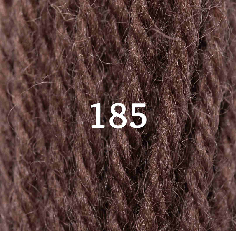 Appletons Wool Yarn - Chocolate 181 - 187 - HM Nabavian