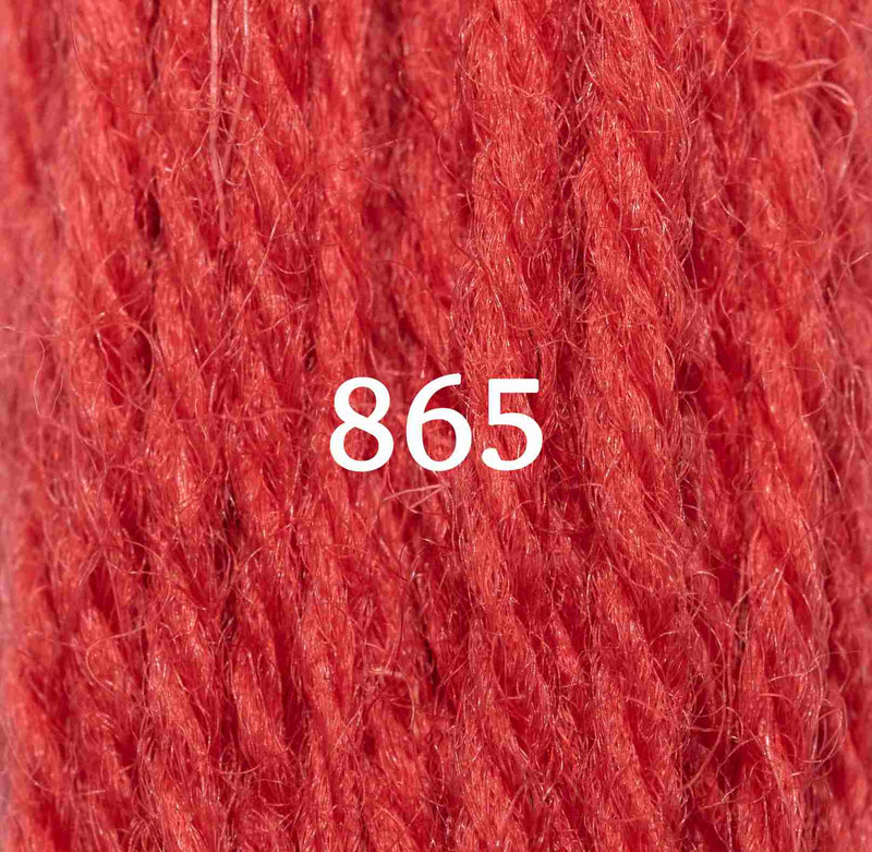 Appletons Wool Yarn - Coral 861 - 866 - HM Nabavian