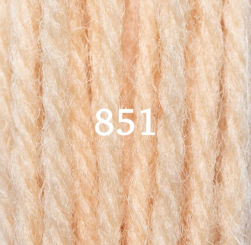 Appletons Wool Yarn - Custard Yellow 851 - HM Nabavian