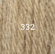 Appletons Wool Yarn - Drab Green 331 - 338 - HM Nabavian