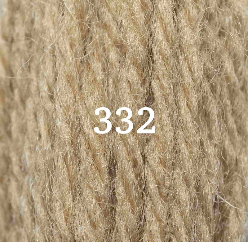Appletons Wool Yarn - Drab Green 331 - 338 - HM Nabavian