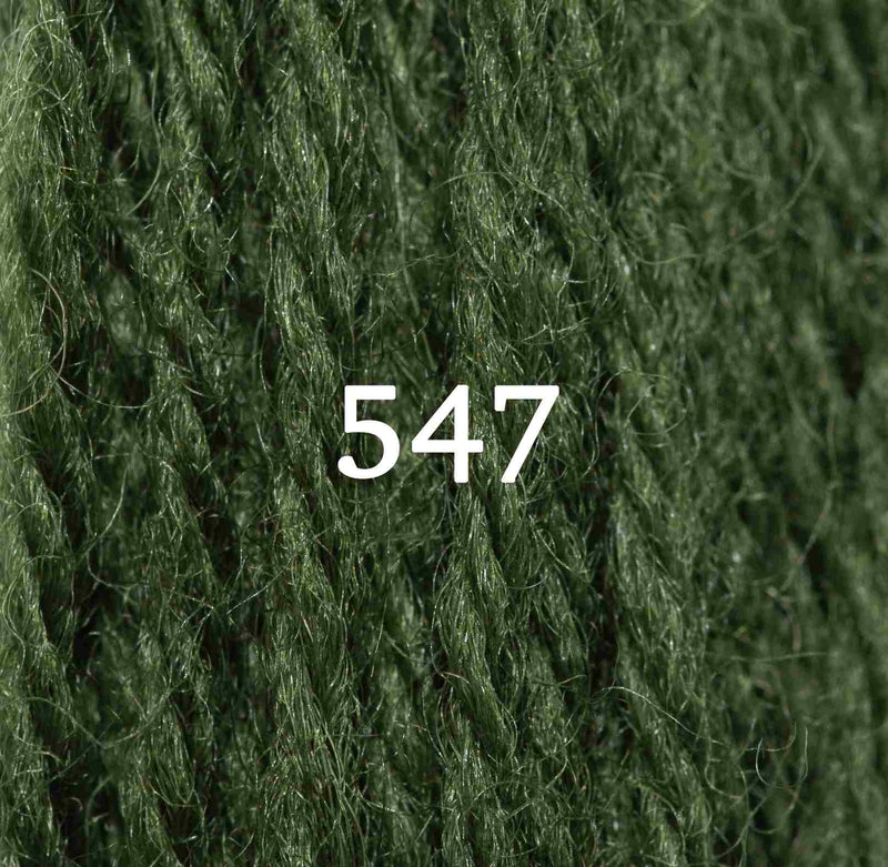 Appletons Wool Yarn - Early English Green 541 - 548 - HM Nabavian