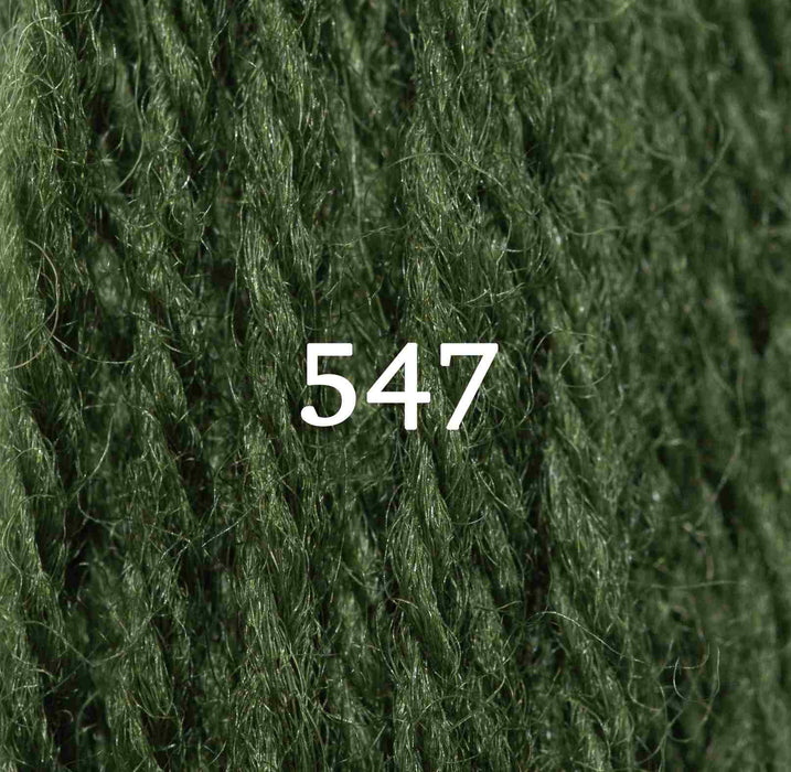 Appletons Wool Yarn - Early English Green 541 - 548 - HM Nabavian