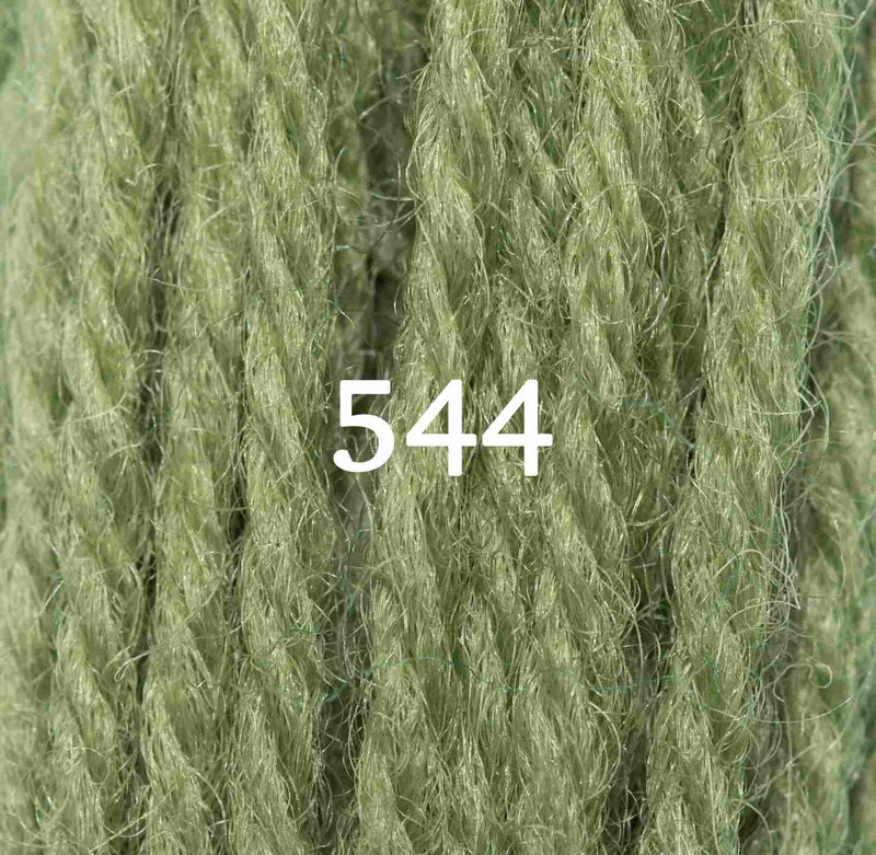 Appletons Wool Yarn - Early English Green 541 - 548 - HM Nabavian