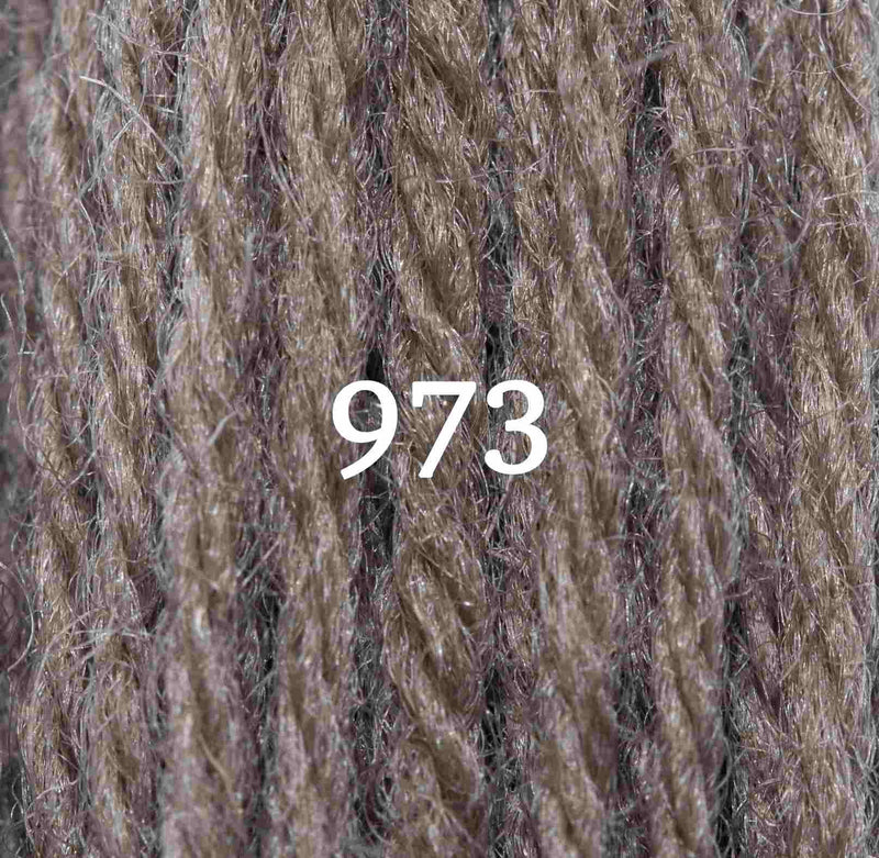 Appletons Wool Yarn - Elephant Grey 971 - 976 - HM Nabavian