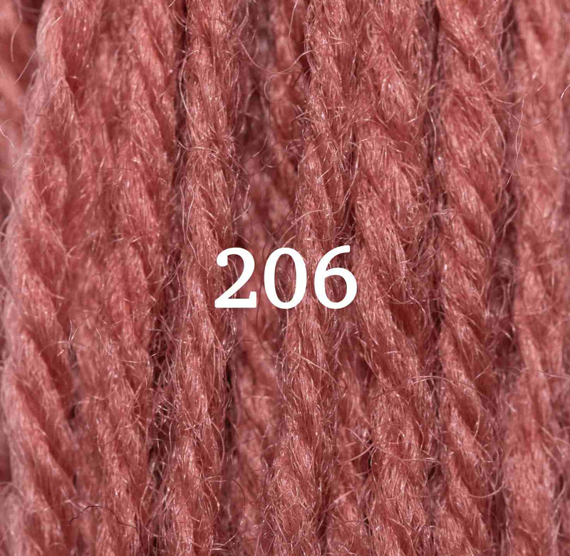 Appletons Wool Yarn - Flame Red 201 - 209 - HM Nabavian