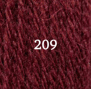 Appletons Wool Yarn - Flame Red 201 - 209 - HM Nabavian