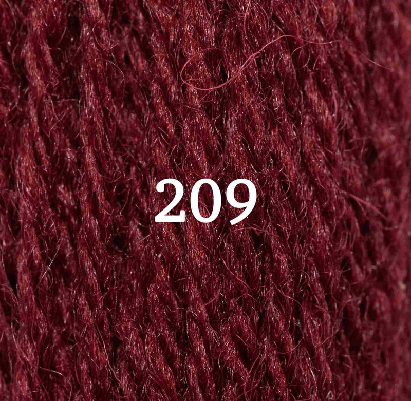 Appletons Wool Yarn - Flame Red 201 - 209 - HM Nabavian