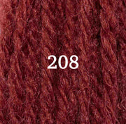 Appletons Wool Yarn - Flame Red 201 - 209 - HM Nabavian