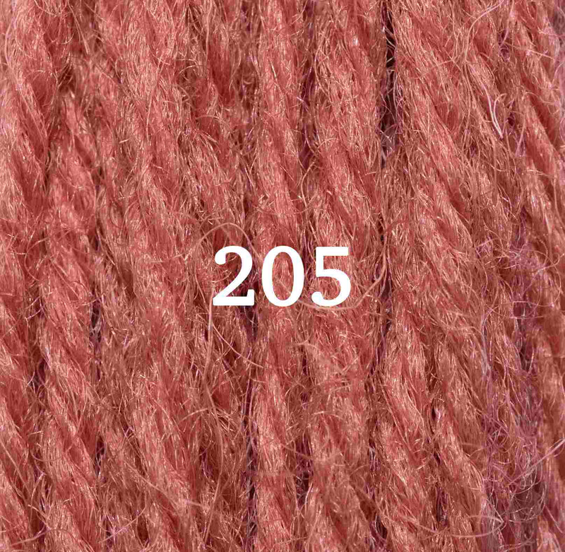 Appletons Wool Yarn - Flame Red 201 - 209 - HM Nabavian
