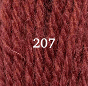 Appletons Wool Yarn - Flame Red 201 - 209 - HM Nabavian