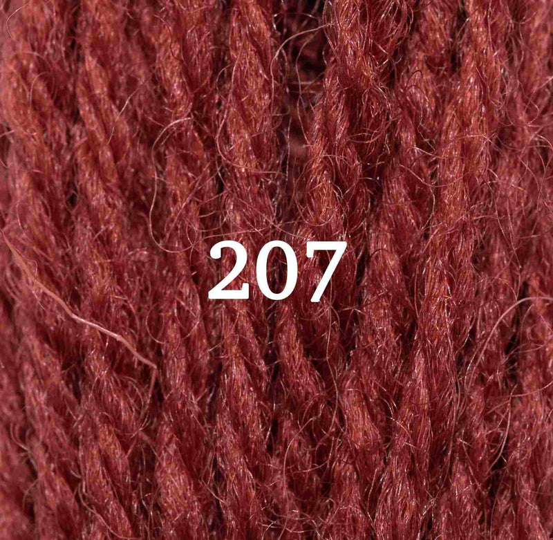 Appletons Wool Yarn - Flame Red 201 - 209 - HM Nabavian