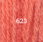 Appletons Wool Yarn - Flamingo 621 - 626 - HM Nabavian
