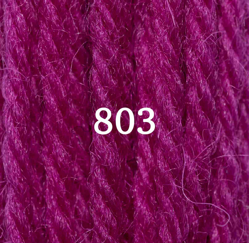 Appletons Wool Yarn - Fuchsia 801 - 805 - HM Nabavian