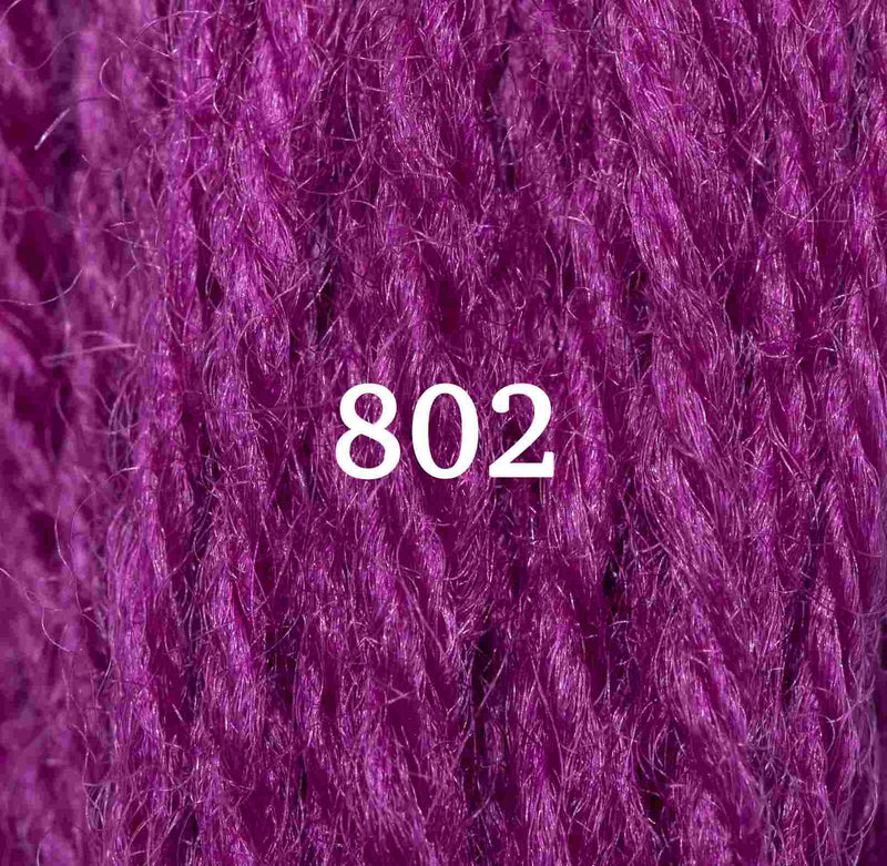 Appletons Wool Yarn - Fuchsia 801 - 805 - HM Nabavian
