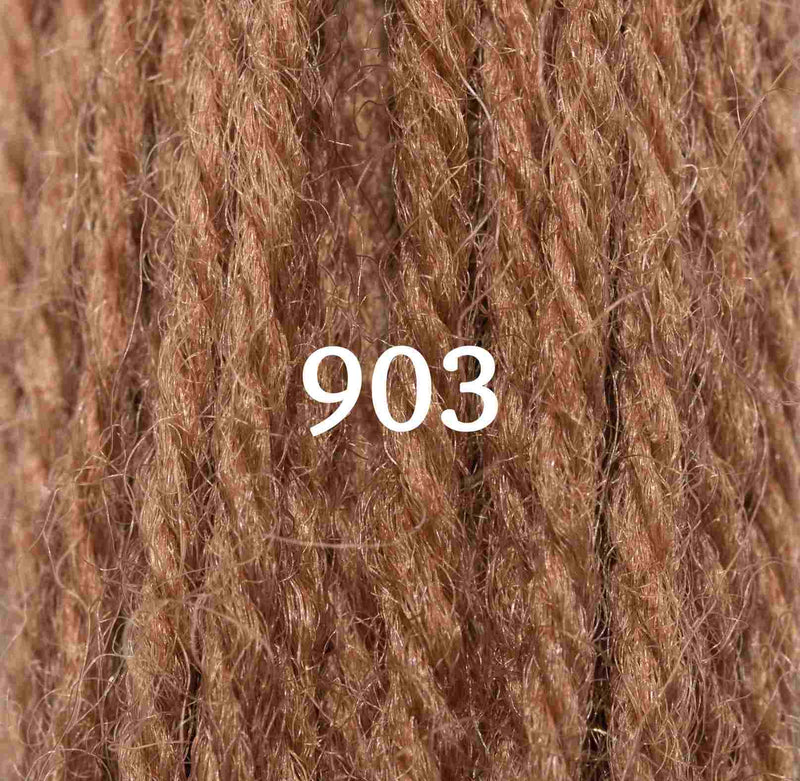 Appletons Wool Yarn - Golden Brown 901 - 905 - HM Nabavian