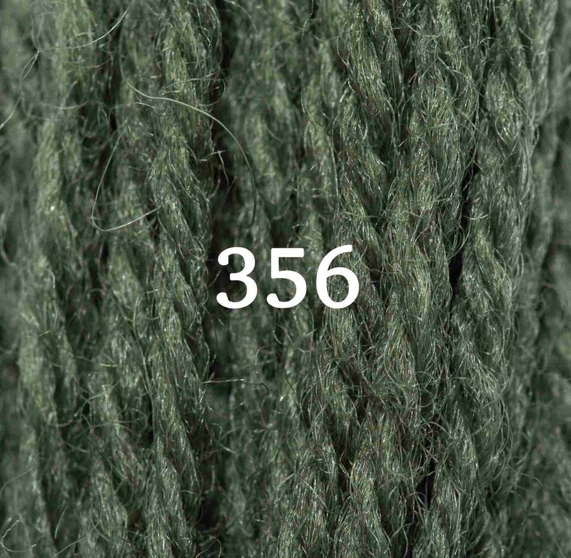 Appletons Wool Yarn - Grey Green 351 - 358 - HM Nabavian
