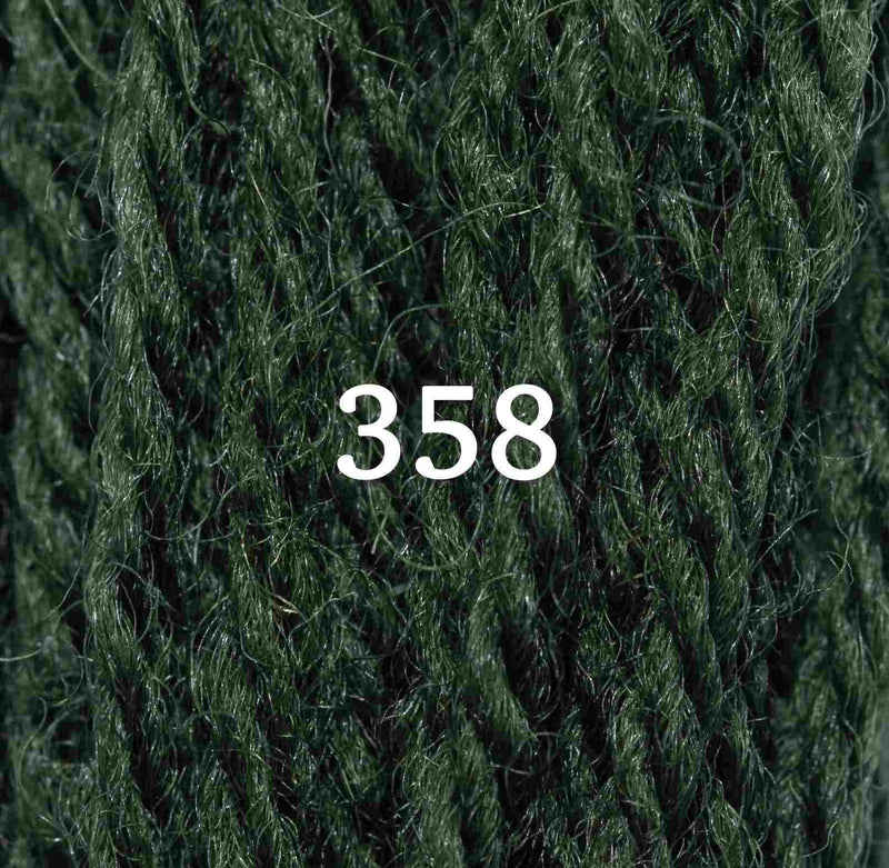 Appletons Wool Yarn - Grey Green 351 - 358 - HM Nabavian
