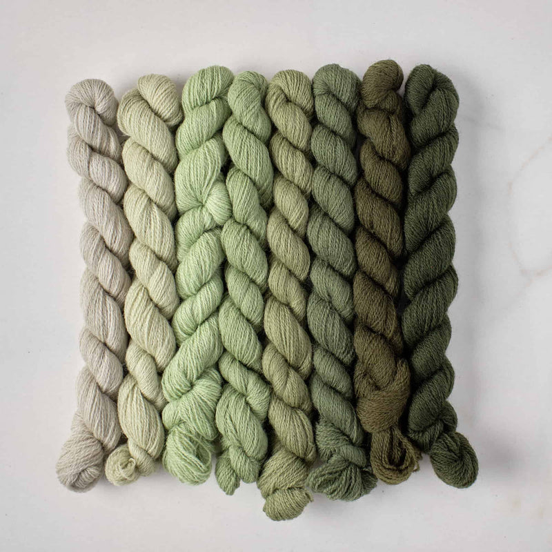 Appletons Wool Yarn - Grey Green 351 - 358 - HM Nabavian