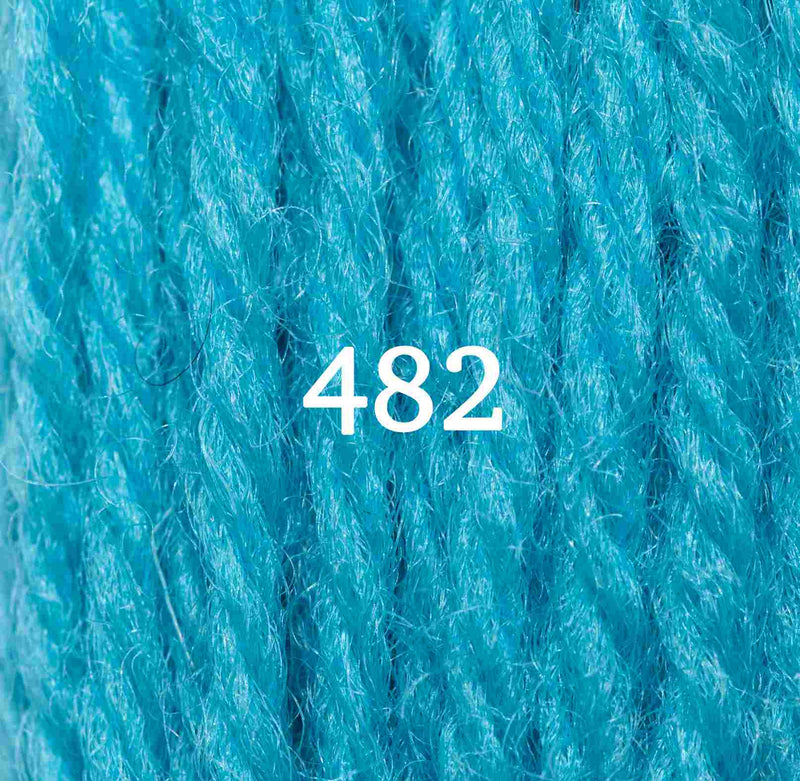 Appletons Wool Yarn - Kingfisher 481-489 - HM Nabavian