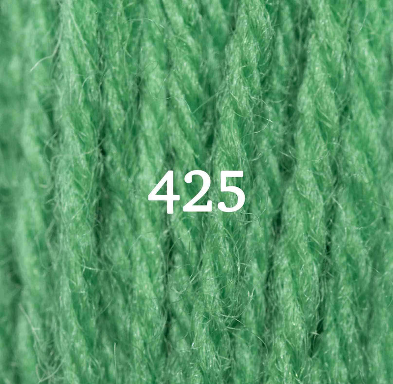 Appletons Wool Yarn - Leaf Green 421 - 429 - HM Nabavian