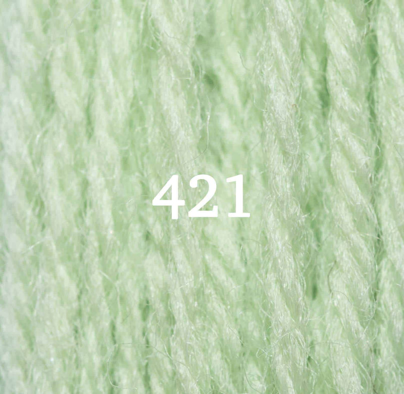 Appletons Wool Yarn - Leaf Green 421 - 429 - HM Nabavian