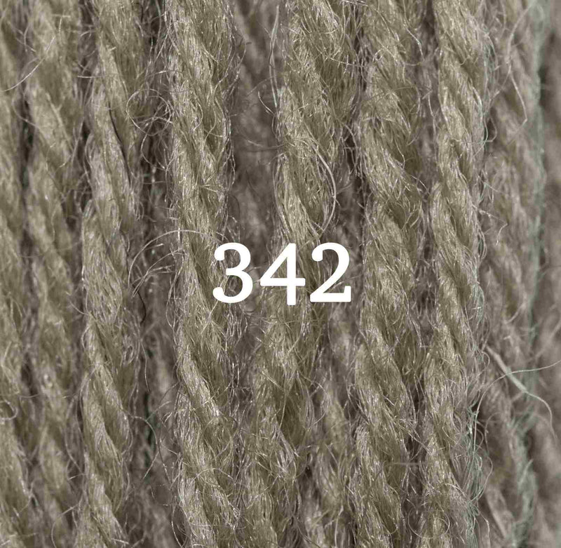 Appletons Wool Yarn - Mid Olive Green 341 - 348 - HM Nabavian