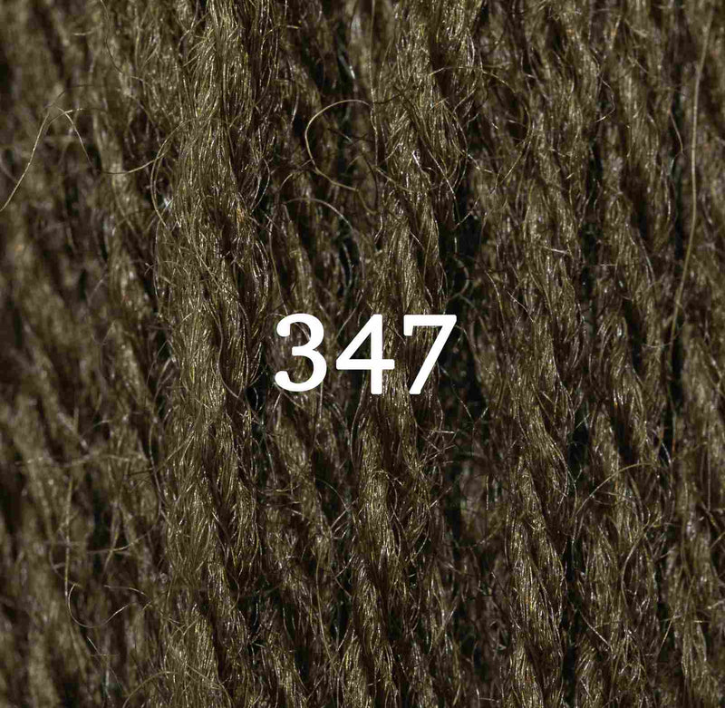 Appletons Wool Yarn - Mid Olive Green 341 - 348 - HM Nabavian