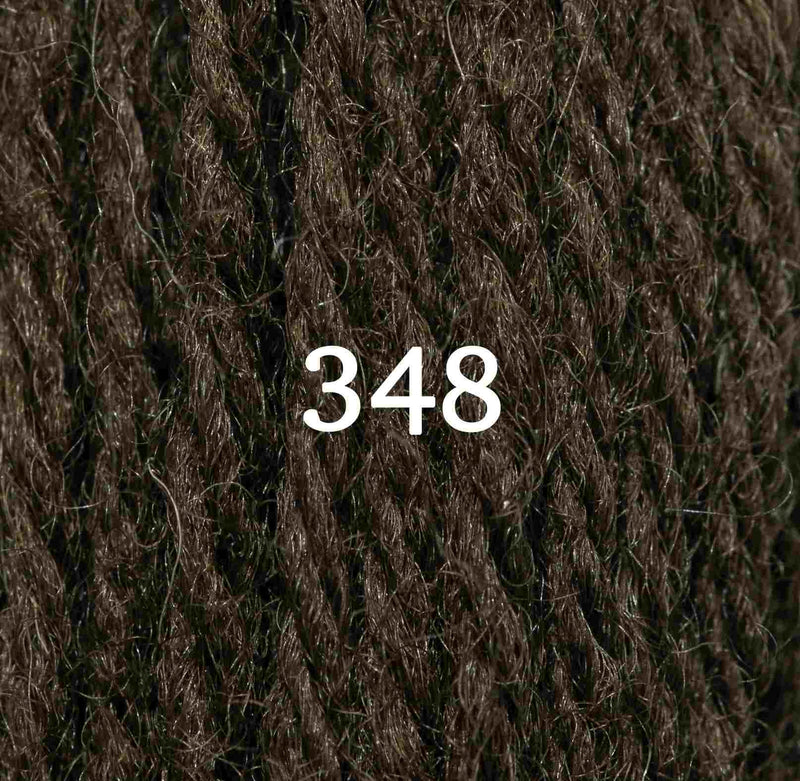 Appletons Wool Yarn - Mid Olive Green 341 - 348 - HM Nabavian