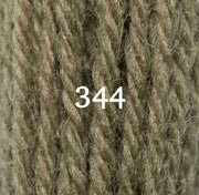Appletons Wool Yarn - Mid Olive Green 341 - 348 - HM Nabavian