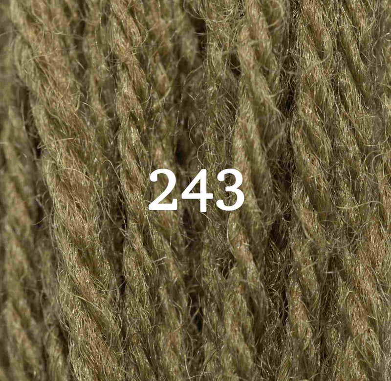 Appletons Wool Yarn - Olive Green 241 - 245 - HM Nabavian
