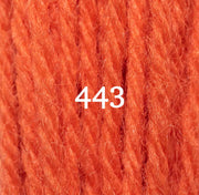 Appletons Wool Yarn - Orange Red 441 - 448 - HM Nabavian