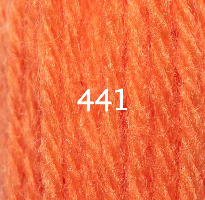 Appletons Wool Yarn - Orange Red 441 - 448 - HM Nabavian