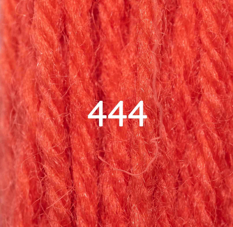 Appletons Wool Yarn - Orange Red 441 - 448 - HM Nabavian