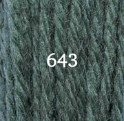 Appletons Wool Yarn - Peacock Blue 641-647 - HM Nabavian
