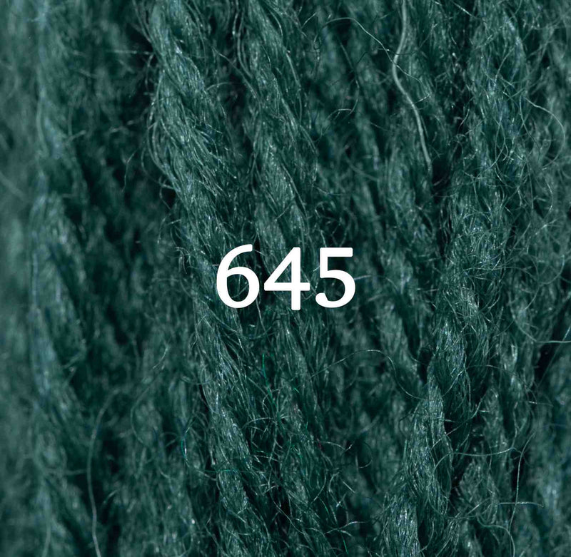 Appletons Wool Yarn - Peacock Blue 641-647 - HM Nabavian