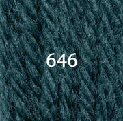 Appletons Wool Yarn - Peacock Blue 641-647 - HM Nabavian