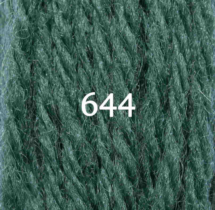 Appletons Wool Yarn - Peacock Blue 641-647 - HM Nabavian