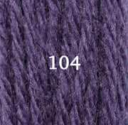 Appletons Wool Yarn - Purple 101 - 106 - HM Nabavian