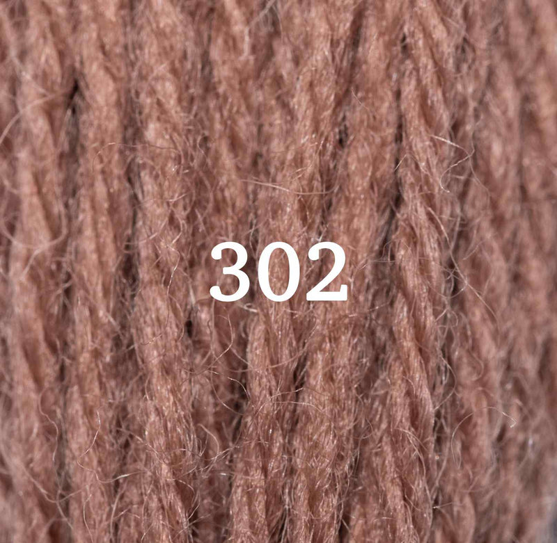 Appletons Wool Yarn - Red Fawn 301 - 305 - HM Nabavian