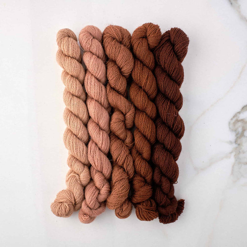 Appletons Wool Yarn - Red Fawn 301 - 305 - HM Nabavian