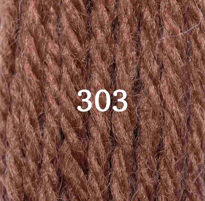 Appletons Dull Rose Pink Wool Yarn 141-149
