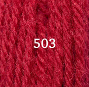 Appletons Wool Yarn - Scarlet 501 - 505 - HM Nabavian