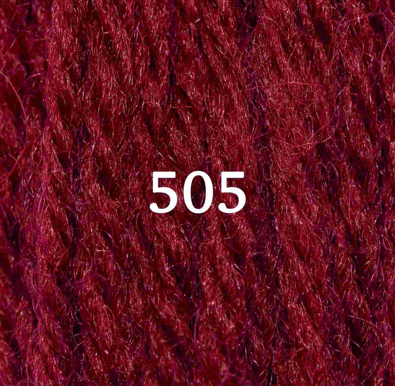 Appletons Wool Yarn - Scarlet 501 - 505 - HM Nabavian