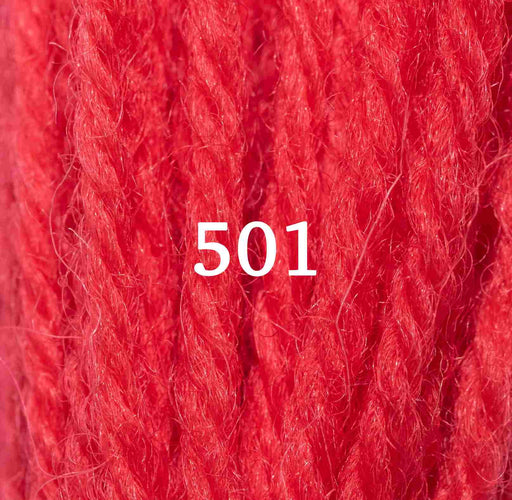 Appletons Wool Yarn - Scarlet 501 - 505 - HM Nabavian